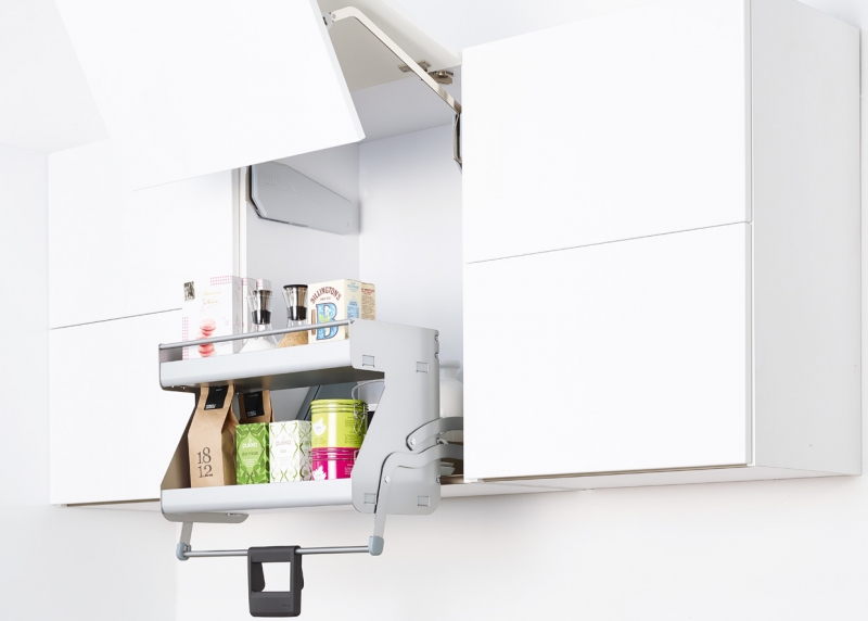 iMOVE Overhead Pull-Down Kitchen Storage